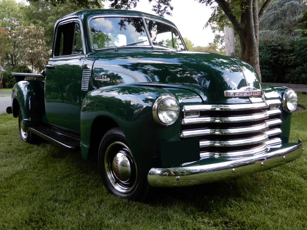 1953 Chevrolet 3100 Five Window Pickup Truck 235ci I6 Muscle Vintage Cars 2411