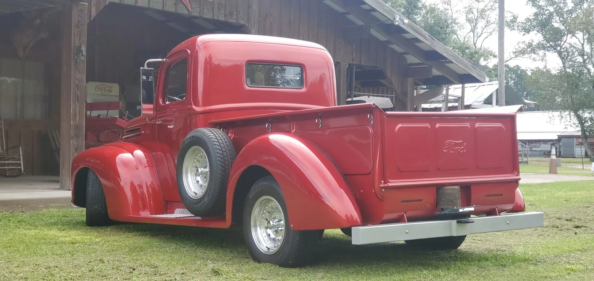 1946 Ford F 1 12 Ton Pickup Truck V8 Muscle Vintage Cars