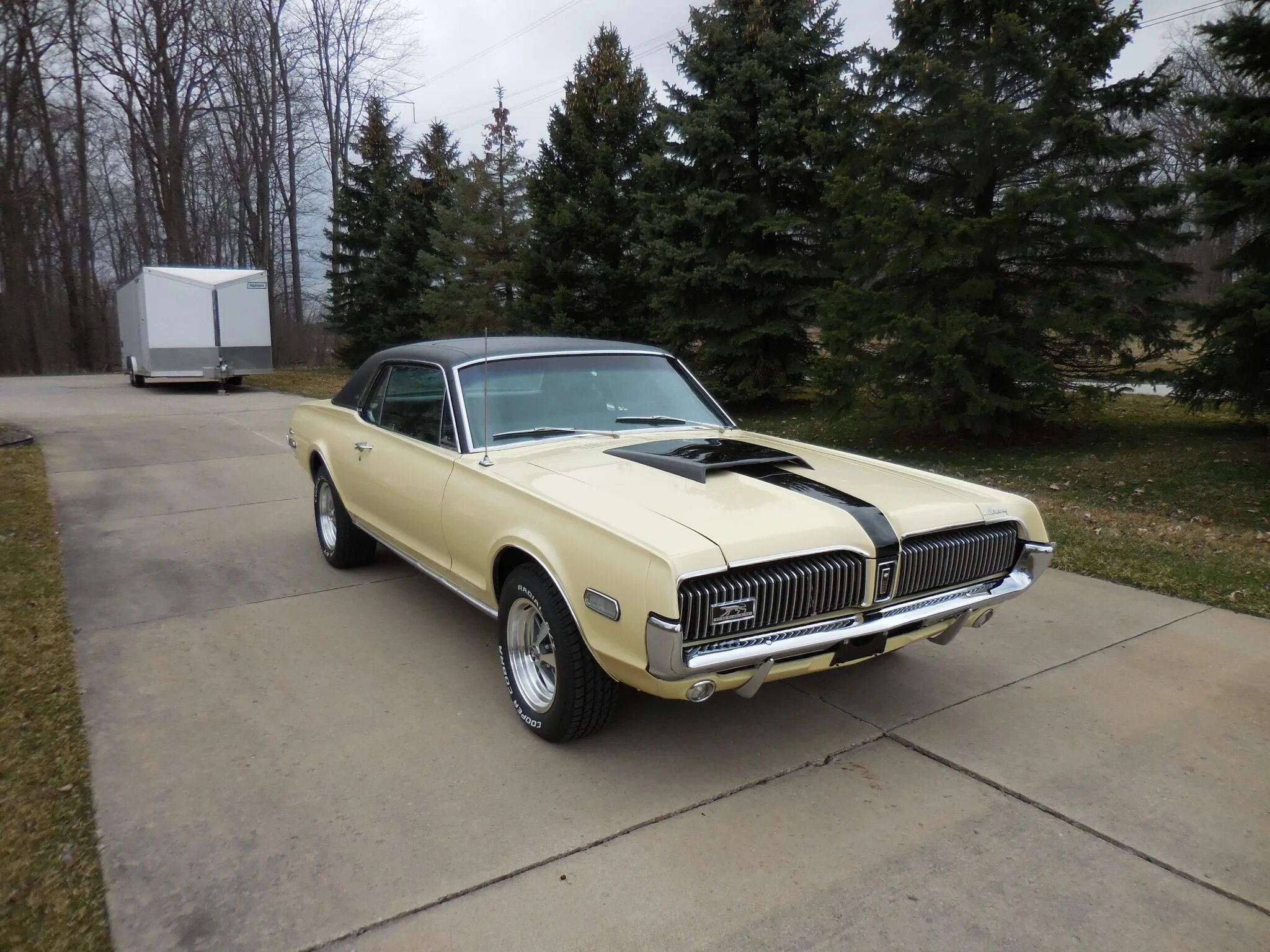 1968 Mercury Cougar XR-7 R-Code 428CI Cobra Jet V8 – Muscle Vintage Cars