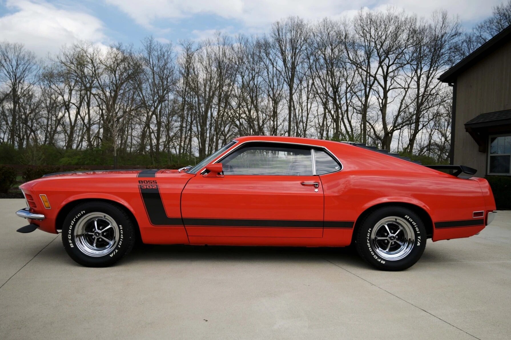 1970 Ford Mustang Boss 302 V8 Calypso Coral – Muscle Vintage Cars