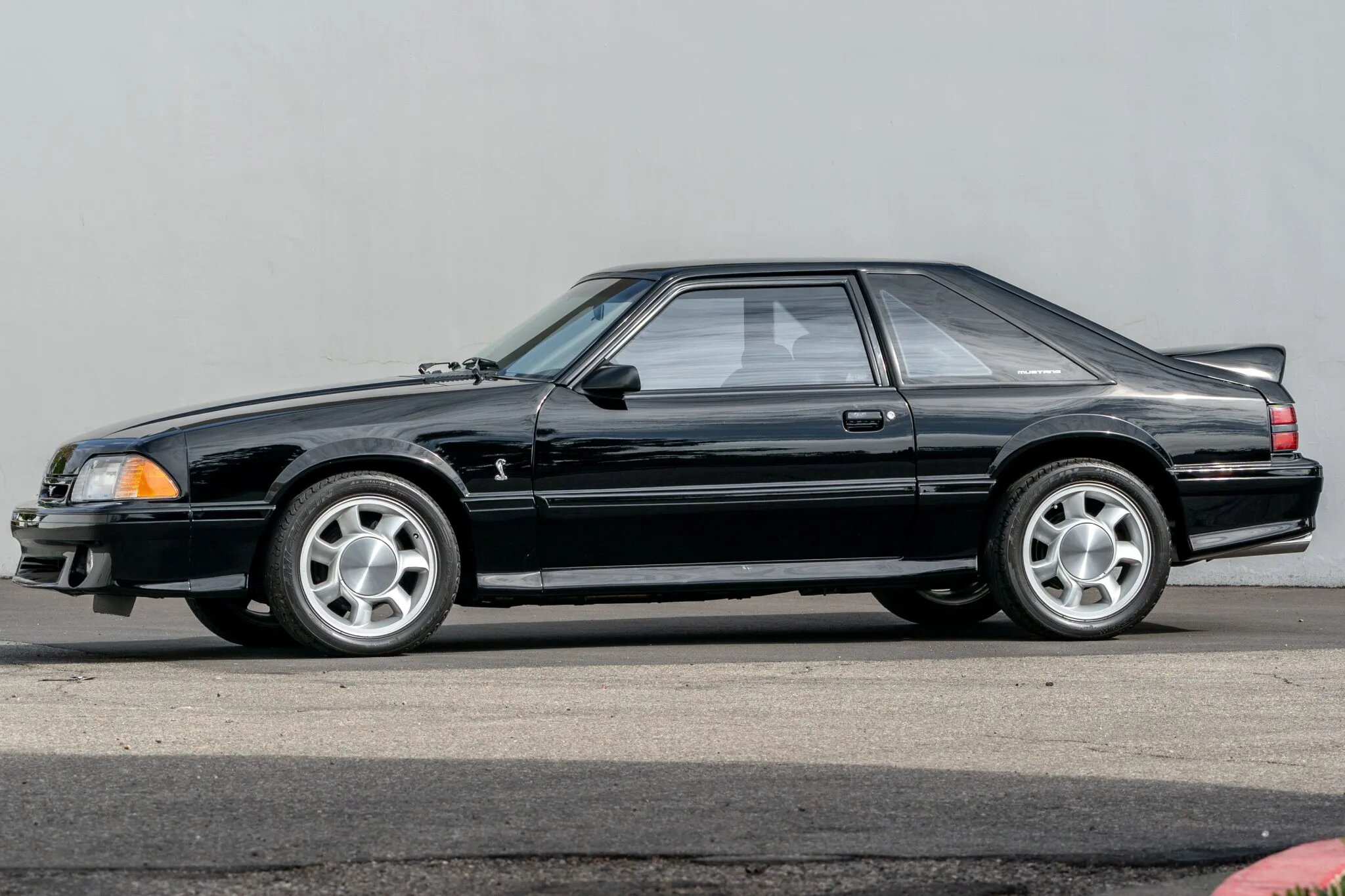 1993 Ford Mustang Svt Cobra Black Muscle Vintage Cars 9829