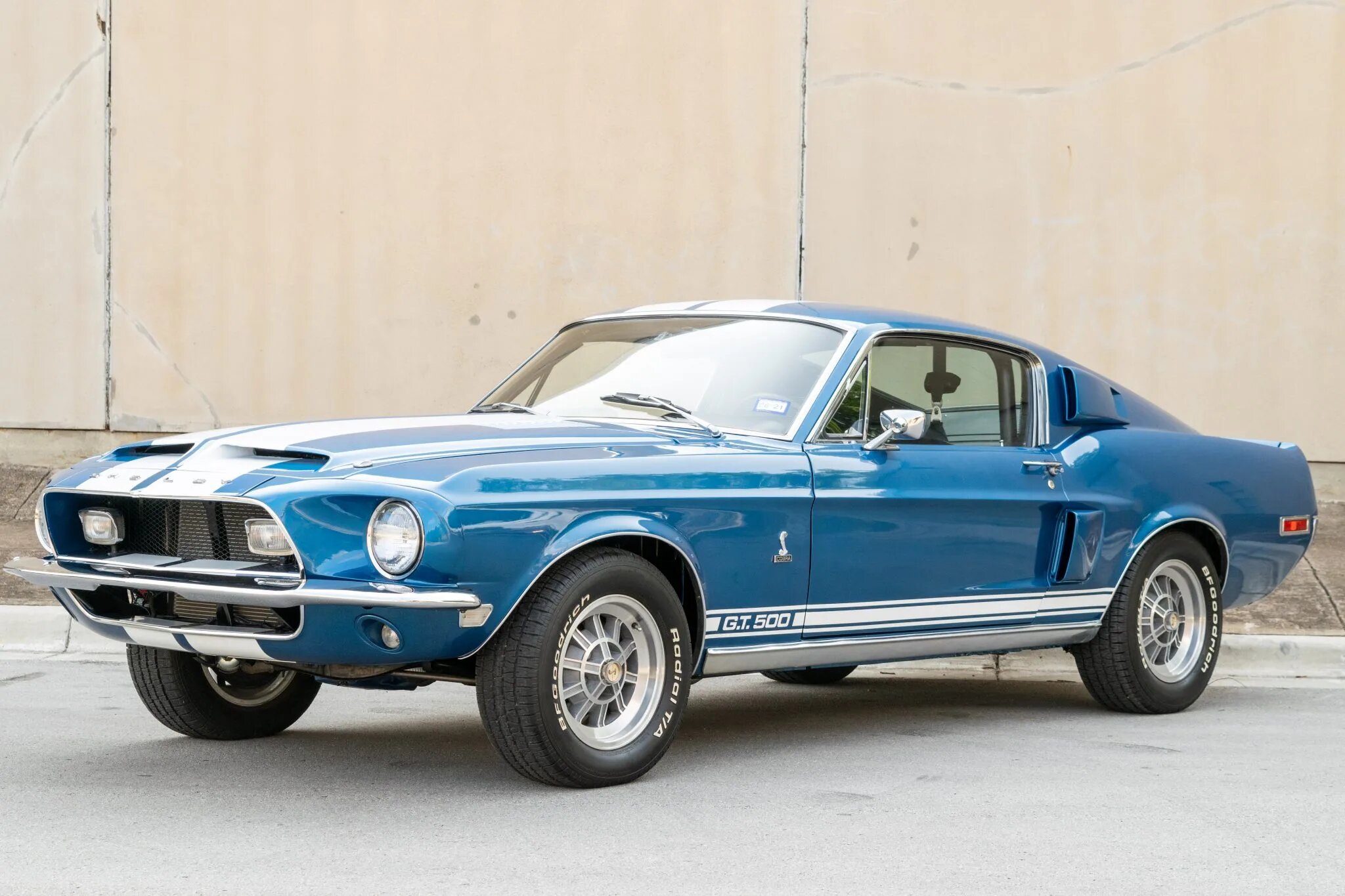 1968 Shelby Mustang GT500 Fastback V8 – Muscle Vintage Cars